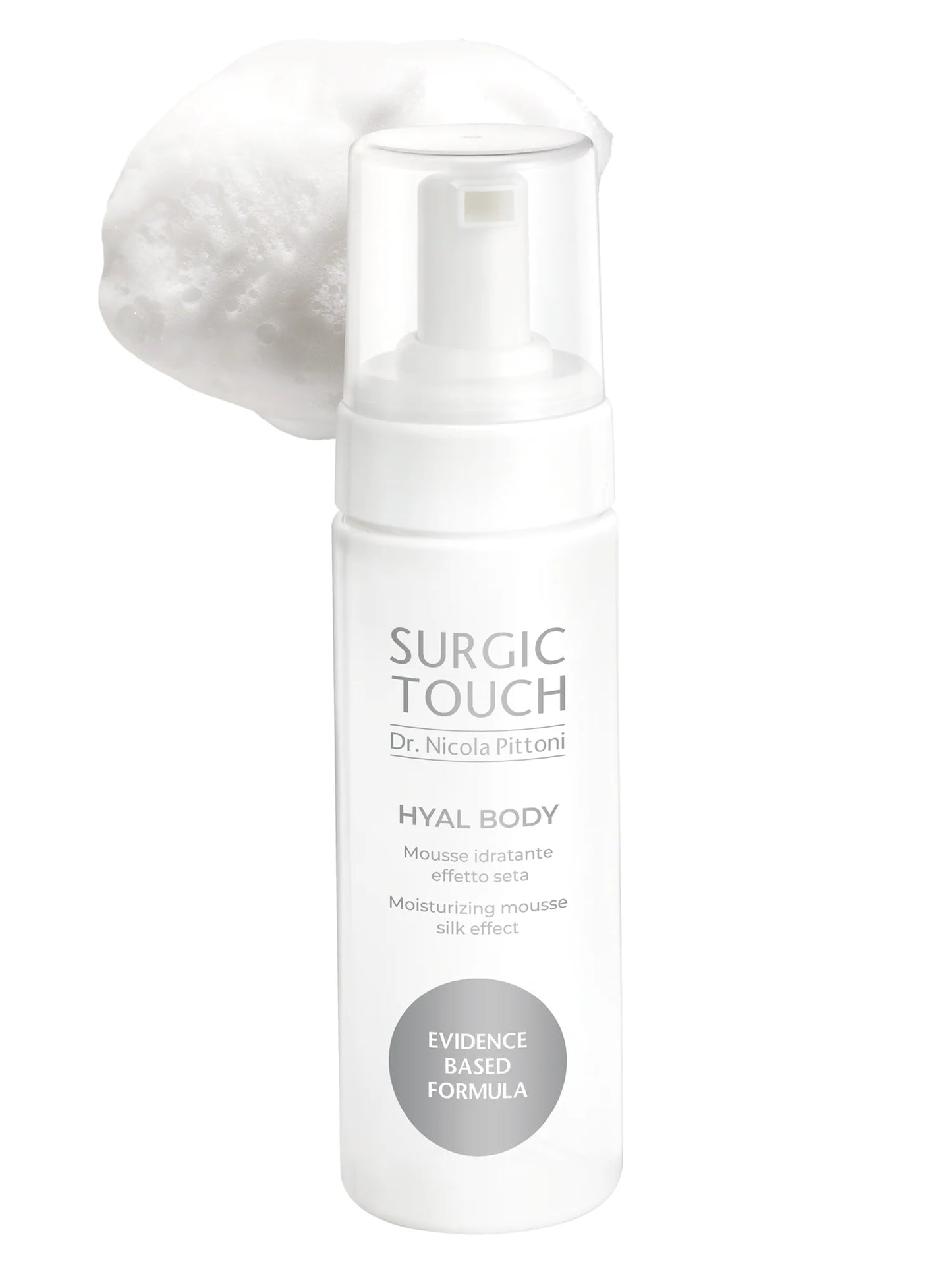Hyal body Mousse idratante effetto seta 150 ml