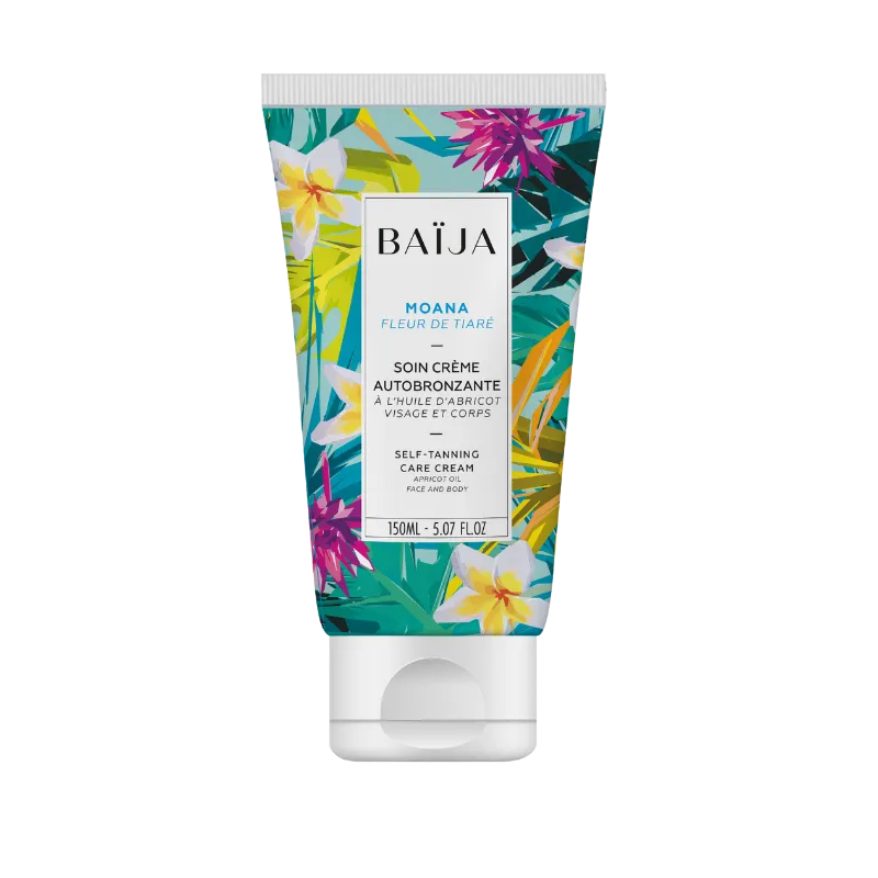 Moana Crema autoabbronzante viso e corpo con olio di albicocca 150 ml