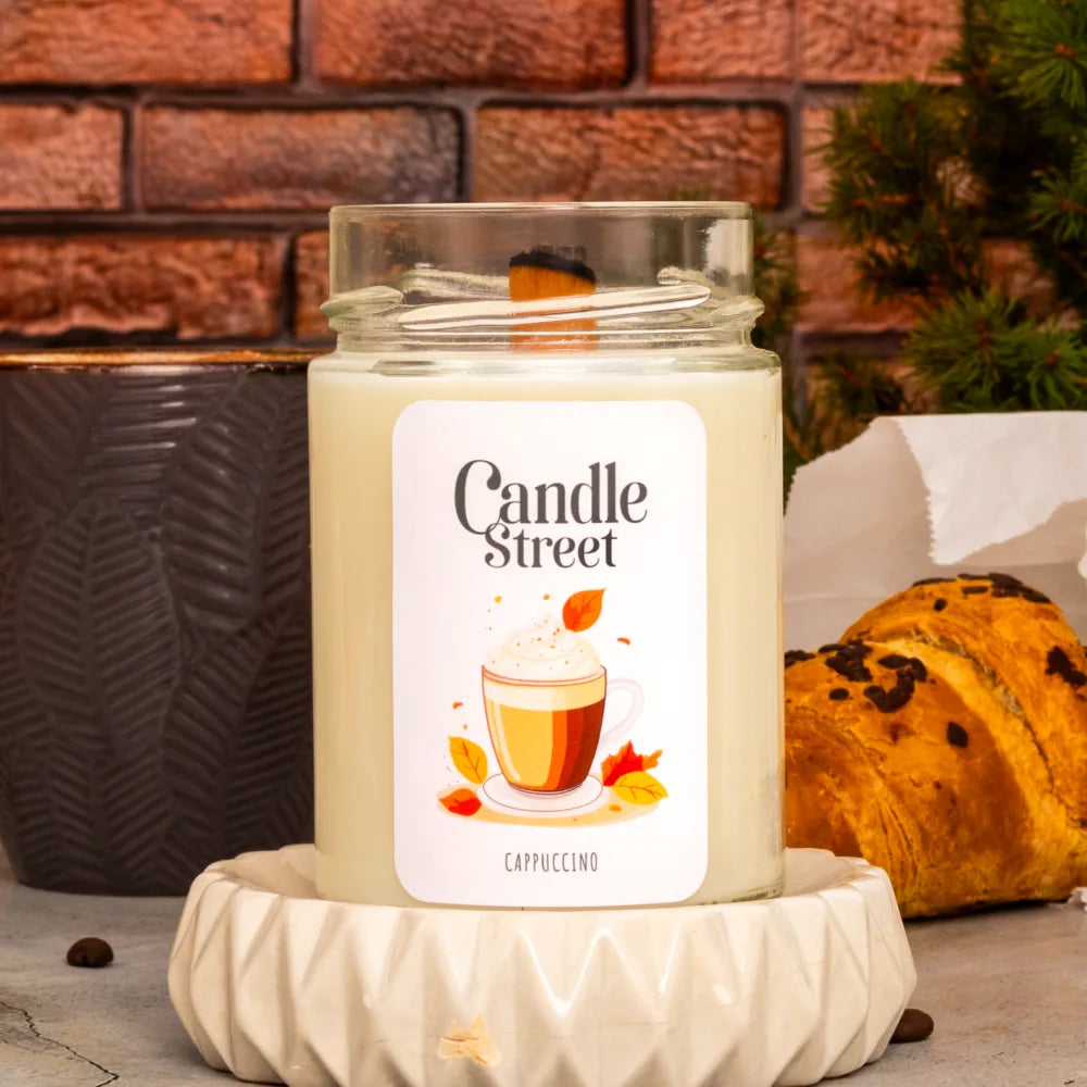 Cappuccino Candela profumata 185gr.