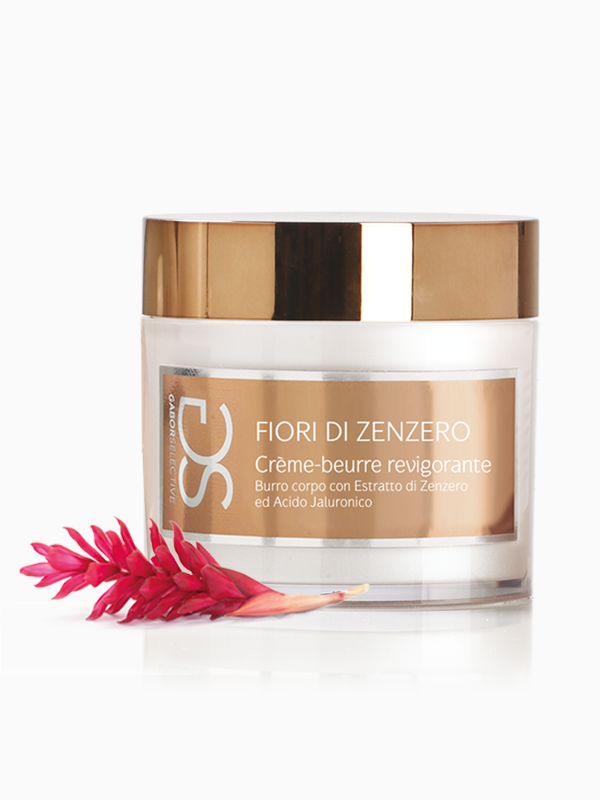 Creme Beurre Revigorante / Burro corpo Estratto di Zenzero Acido Ialuronico 250 ml