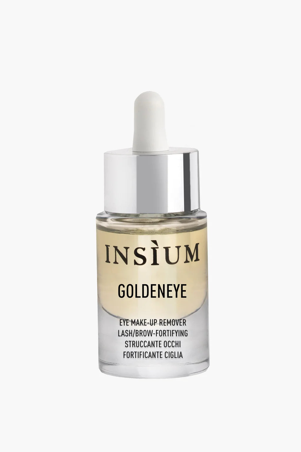 Goldeneye - eye make up remover oil lash brow / olio struccante occhi fortificante sopracciglia 15 ml