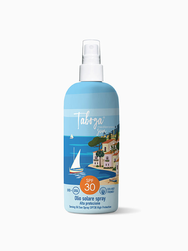 Olio solare spray spf 30 viso corpo 200 ml