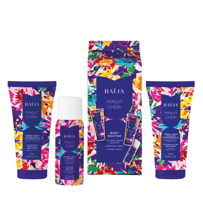 Minuit Cheri body ritual set