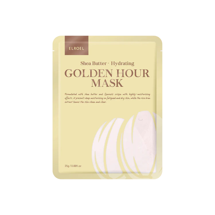 Golden Hour Shea Butter Hydrating mask / maschera in tessuto idratante 1 pz 25 gr