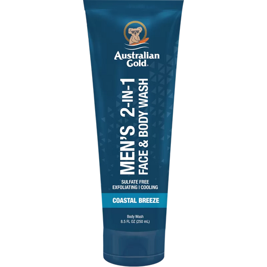 MEN'S 2-in-1 face& body wash coastal Breeze / detergente viso corpo 250 ML