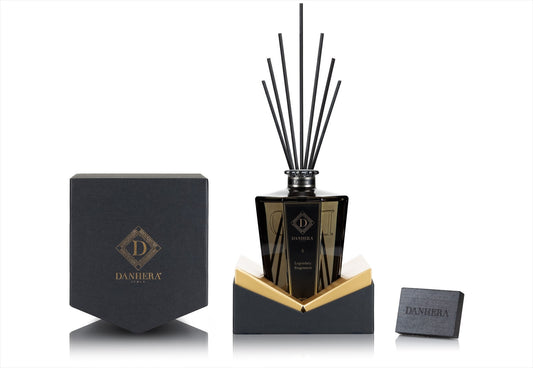 Aenigma Decanter Black with sticks 500 ml