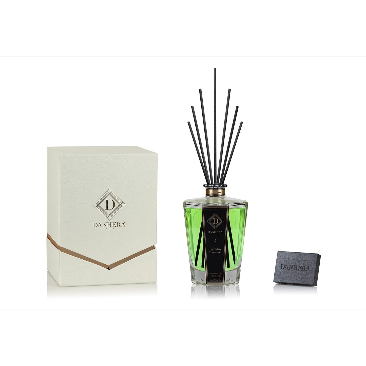 Infinito Decanter Witite with sticks 500 ml