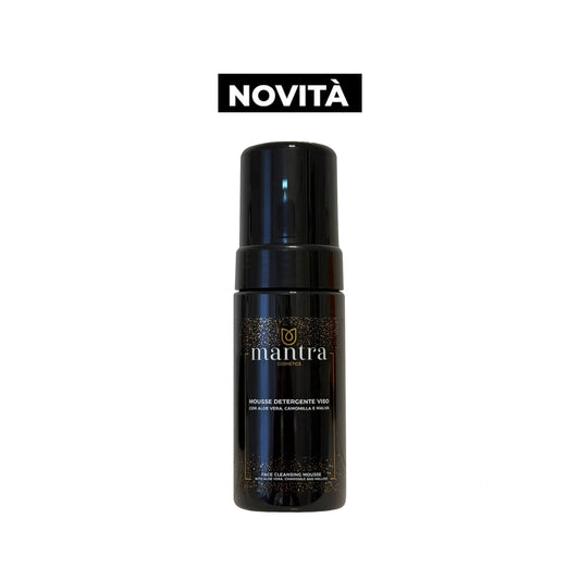 Mousse detergente viso con aloe vera camomilla malva 100 ml