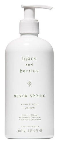 Never Spring Hand & Body Lotion / Lozione Mani & Corpo Idratante 400 ml